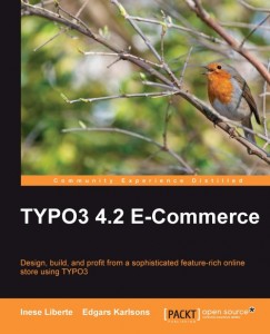 TYPO3 4.2 E-Commerce book cover image